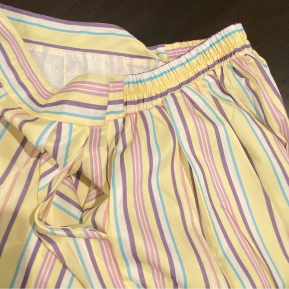 LA LUNE vintage mixed stripe Women’s 2 piece Set - Picture 8 of 10